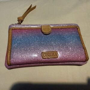 Consuela Sparkling Pink and Blue Wallet